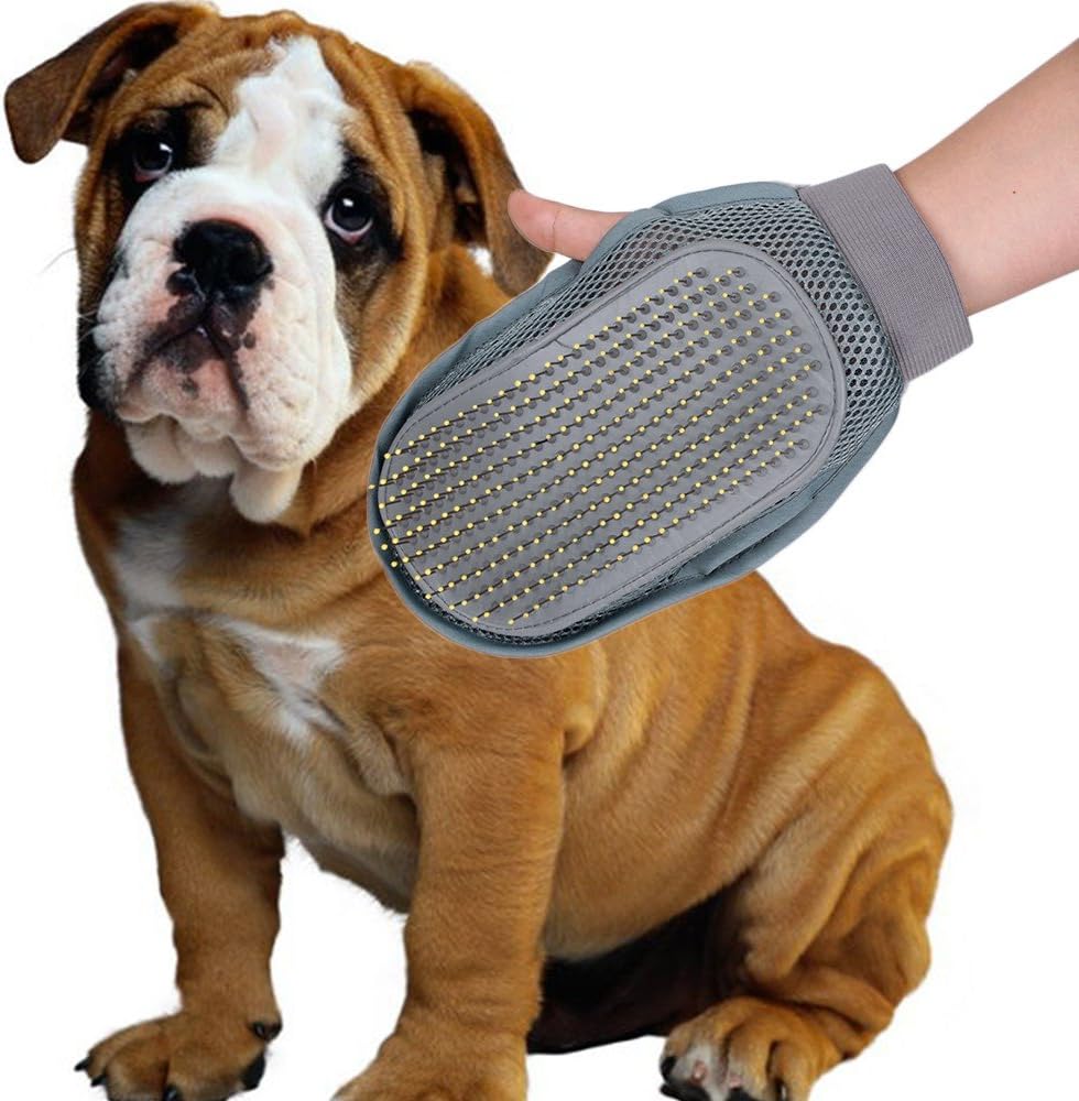 Pet Dog Cat Grooming Groom Glove Puppy Bath Mitt Brush Comb Dog Cleaning Massage Pet Health Supplies Grooming for Dog