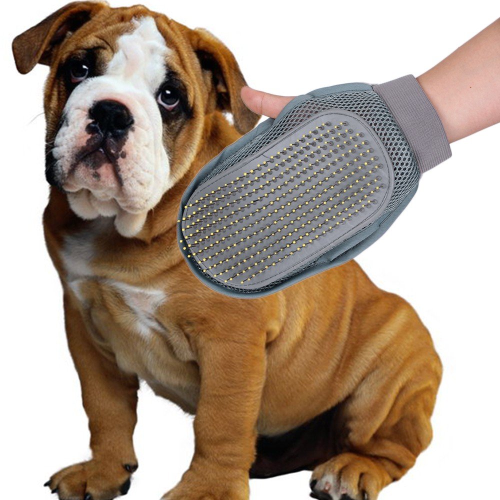 Pet Dog Cat Grooming Groom Glove Puppy Bath Mitt Brush Comb Dog Cleaning Massage Pet Health Supplies Grooming for Dog