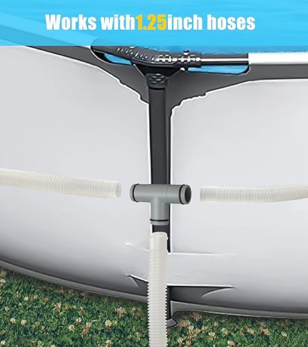 Miniatura 6 de Conector de manguera de piscina, adaptador de manguera de piscina con junta en T para repuesto de piezas y accesorios de piscina Intex, adaptador de