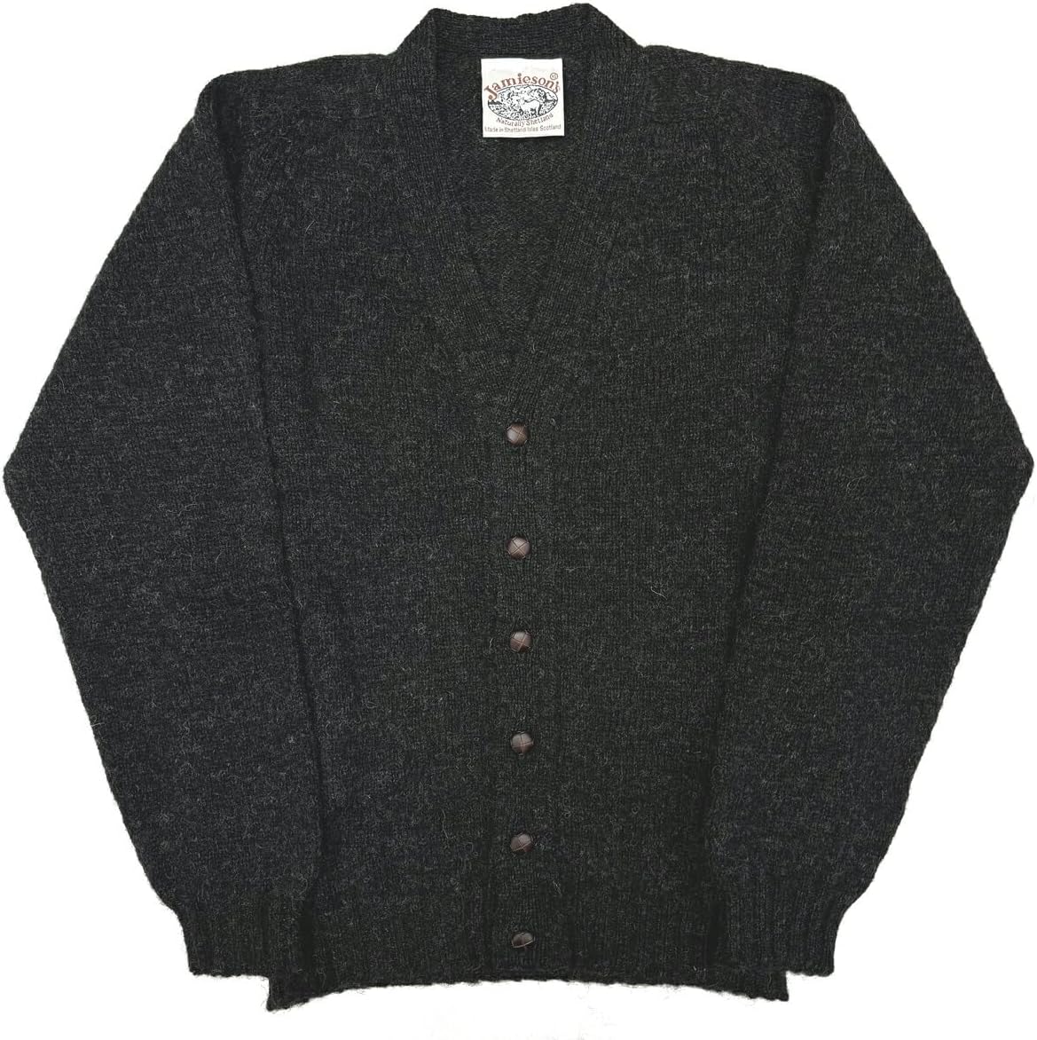 Amazon | [ジャミーソンズ] カーディガン シェットランドウール ニット