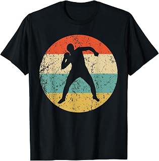 Shot Put Shirt - Track And Field T-Shirt - Unisex-Adults - Black - Short Sleeve - S