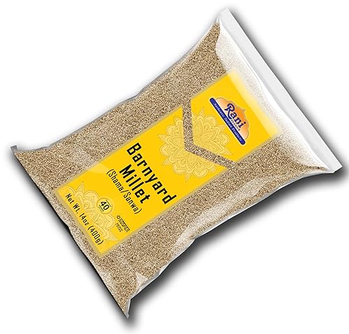 Miniatura 8 de Rani Barnyard Millet (Echinochloa Esculenta Frumantacea) Semillas enteras de grano antiguo 14 oz (400 g)  Todo natural  Apto para gluten  Sin OMG