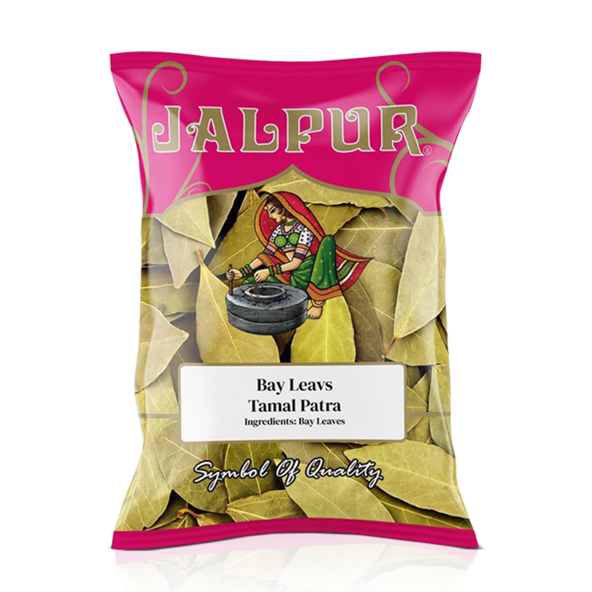 JALPUR MILLERS Whole Dried Bay Leaves 100g - Premium Aromatic Spice for Cooking, Seasoning, Soups, Stews, Biryani, Rice, and Curries - Ideal for Home Cooking - Vegan - Non-GMO - Tej Patta