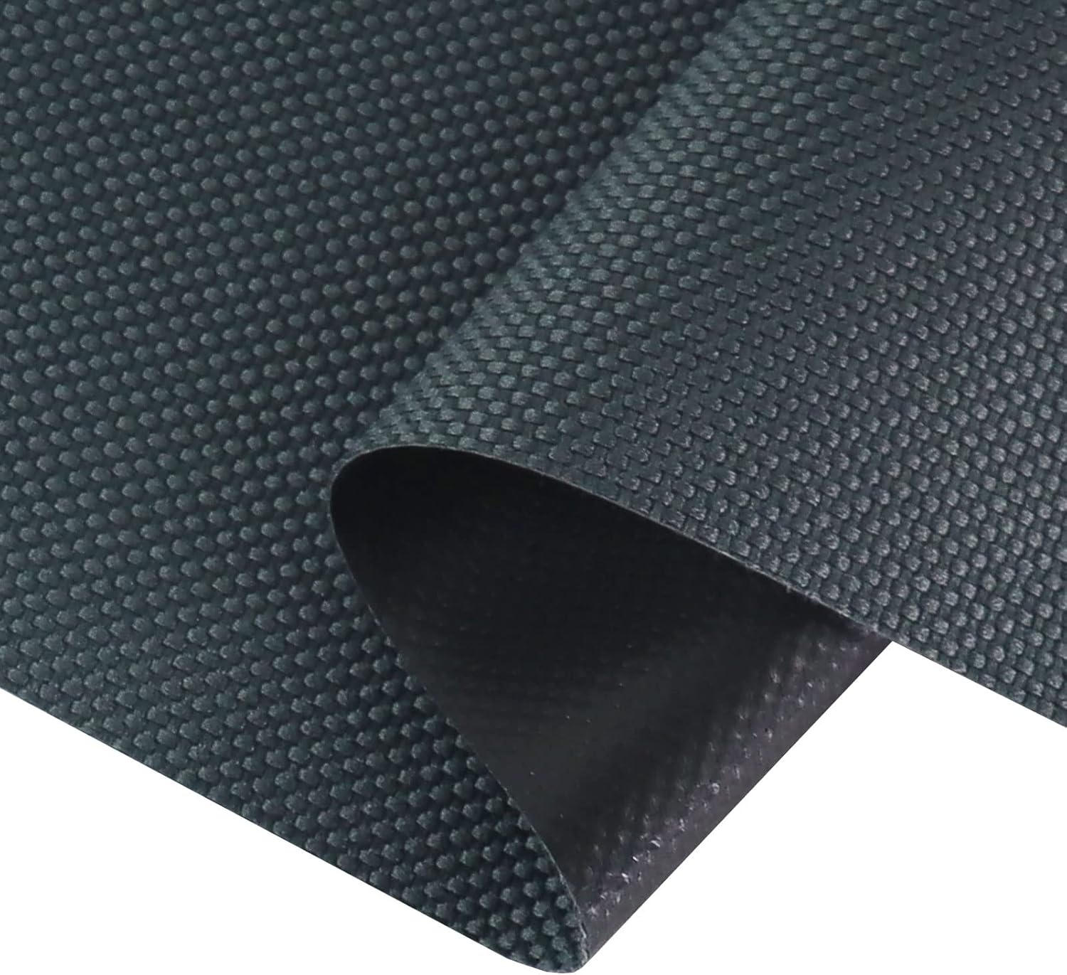 1800 Denier 54x60 inch Thickened Waterproof Canvas Fabric for Craft and DIY,Heavy Duty Canvas Cordura Fabric for Outdoor/Indoor Project, Craft,DIY,Cushion,Bags,Tent,Awning, Home Decor (Gray)