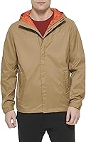 Vista 25 de Tommy Hilfiger Chaqueta impermeable con capucha, transpirable, ligera, para hombre