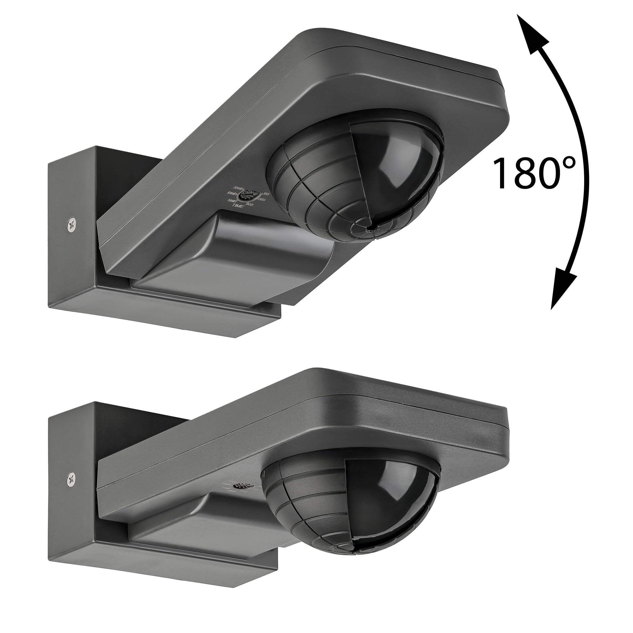 SEBSON PIR Sensor Outdoor IP65, Surface Ceiling Wall Mounted, Programmable, 20m/360° - Image 2