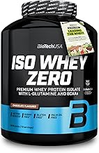 BioTechUSA Iso Whey Zero | Premium Whey Protein Isolate | Grass-Fed | Enzyme-Free | Sugar- and Gluten-free, 1820g, Chocolate