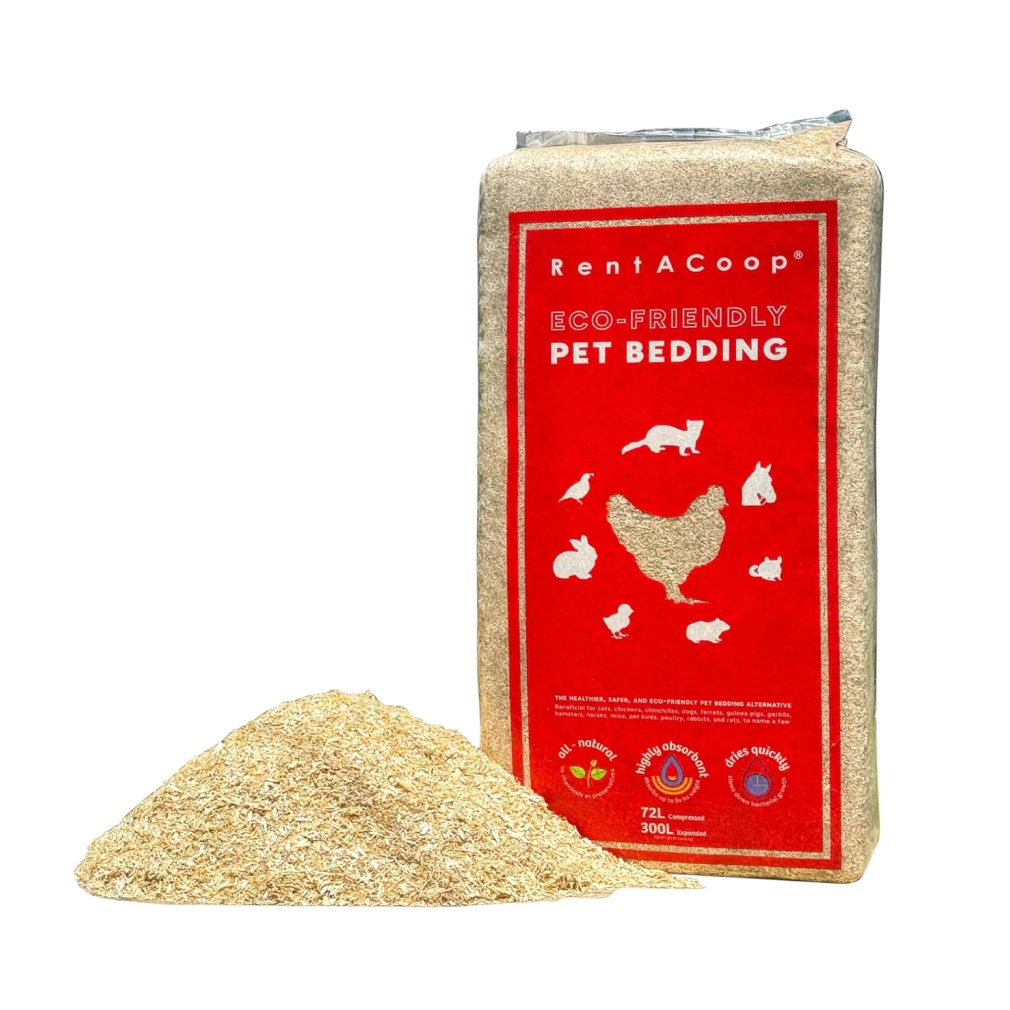 RentACoop Extra-Soft Premium Hemp Bedding