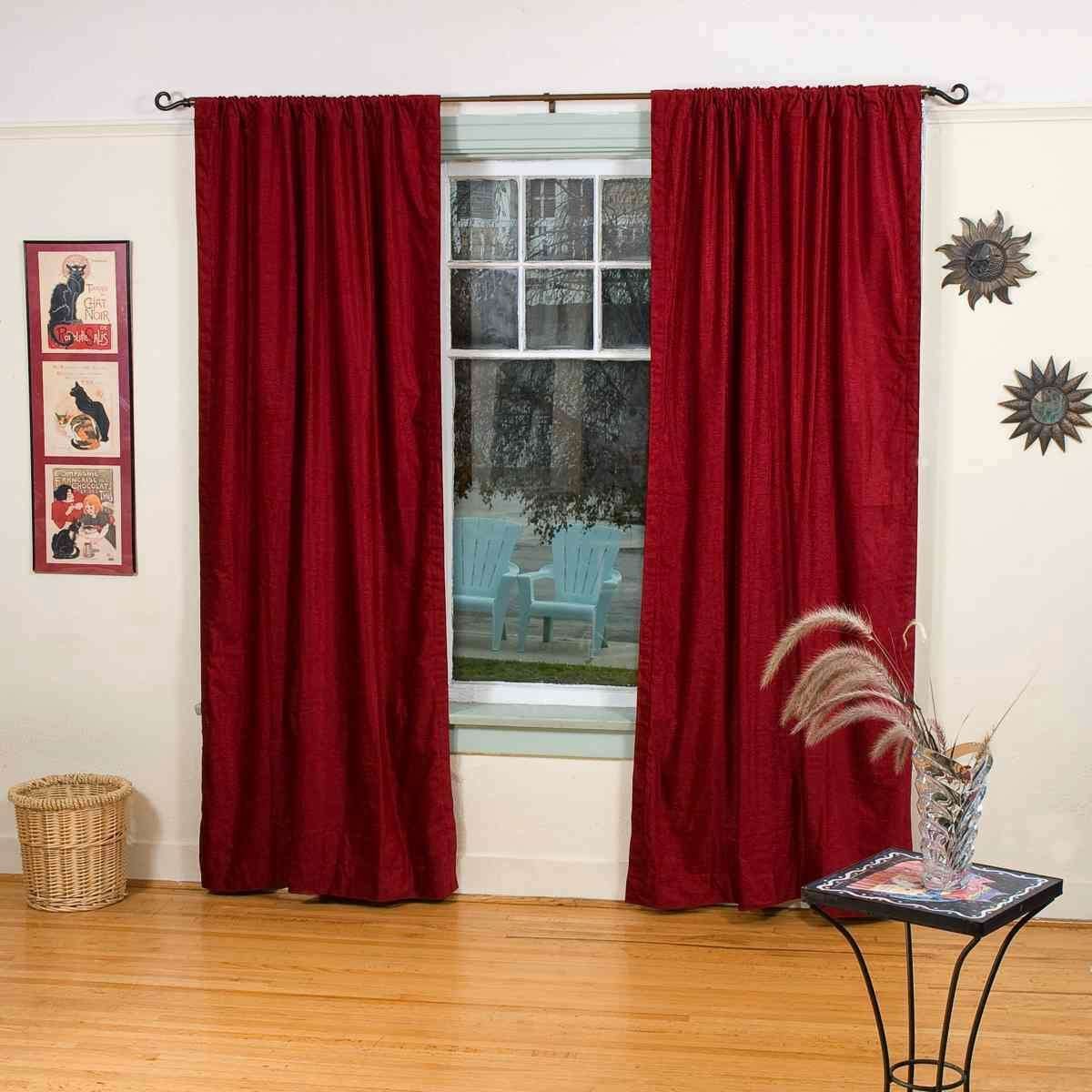 Rayon Velvet Curtains Curtains & Drapes