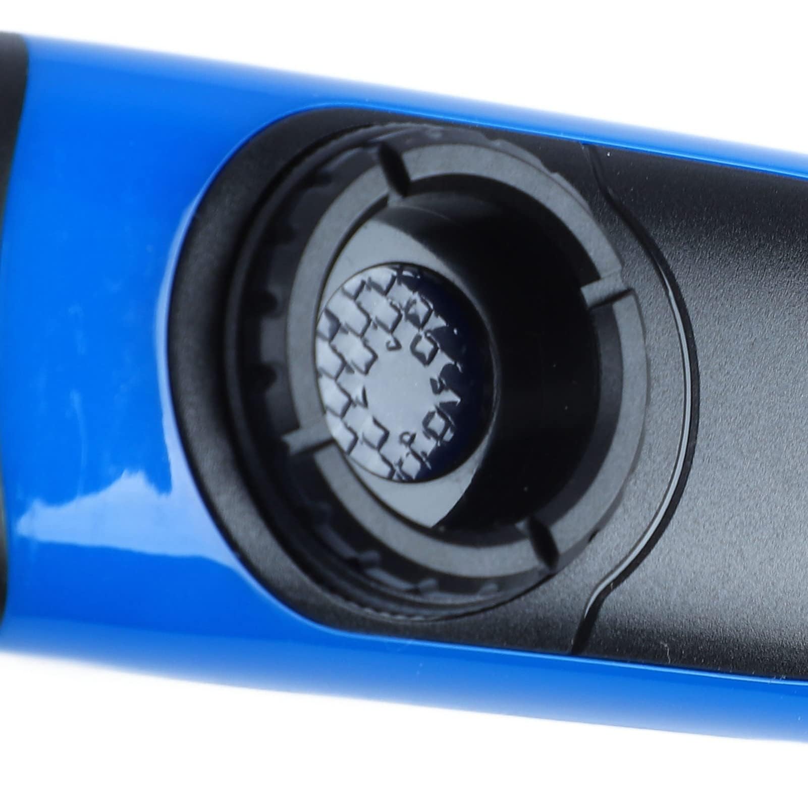 Kazoo Eléctrico de 11 Cm, Juego de Kazoo Portátil de Aleación de Aluminio y Resina Profesional con Pastilla de Membrana Grabadora para Rendimiento (Azul)