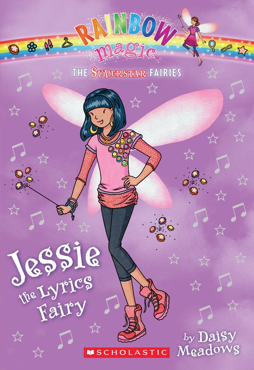 Buy Rainbow Magic: The Superstar Fairies #1: Jessie the Lyrics Fairy: A Rainbow Magic Book — BookShops.in