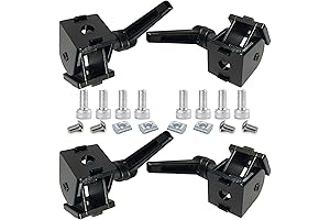 8040 Aluminum Extrusion Pivot Joint Connector with Black Handles