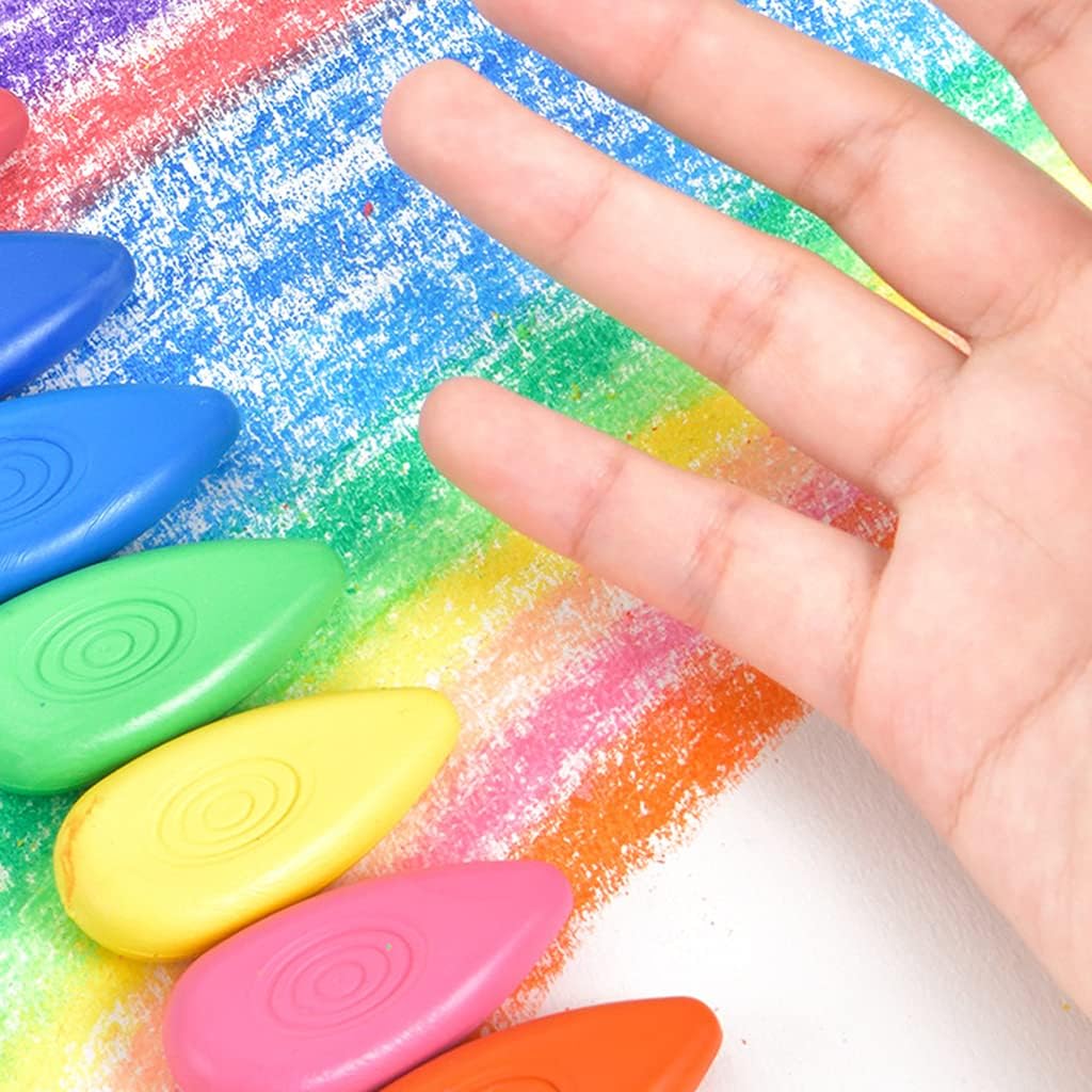 Washable Water Drop-shaped Colorful Set 6/12 / 24 Bright Colors Home Kindergarten Graffiti Drawing Supplies Paint Acrylic Paint for Painting for Christmas for Beginners Adults