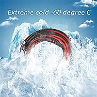 Vista 3 de BNTECHGO - Cable con aislamiento de silicón calibre 22/26/28/30, bobina de cable de cobre estañado flexible de 20 pies