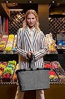 Vista 23 de reisenthel carrybag twist coffee - Sturdy shopping basket with plenty of storage space and practical inner pocket - water-repellent