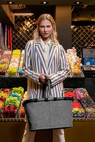 Miniatura 23 de reisenthel carrybag twist coffee - Sturdy shopping basket with plenty of storage space and practical inner pocket - water-repellent