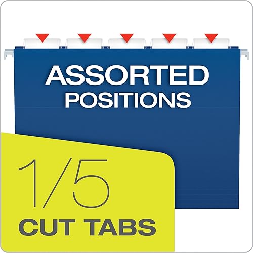 Vista 41 de Pendaflex - Carpetas colgantes recicladas Azul