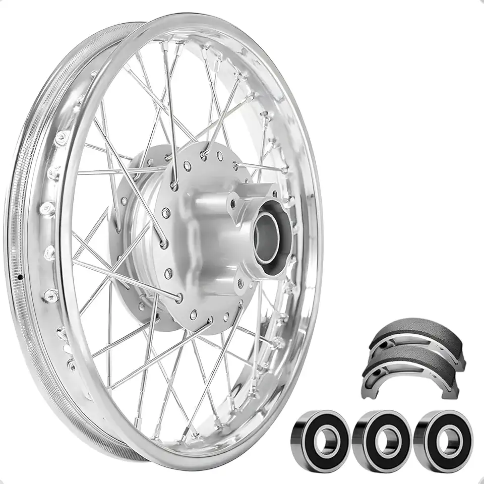 Roda Traseira Pop 100 Pop 110i 4mm Raiada e Alinhada Com Lonas