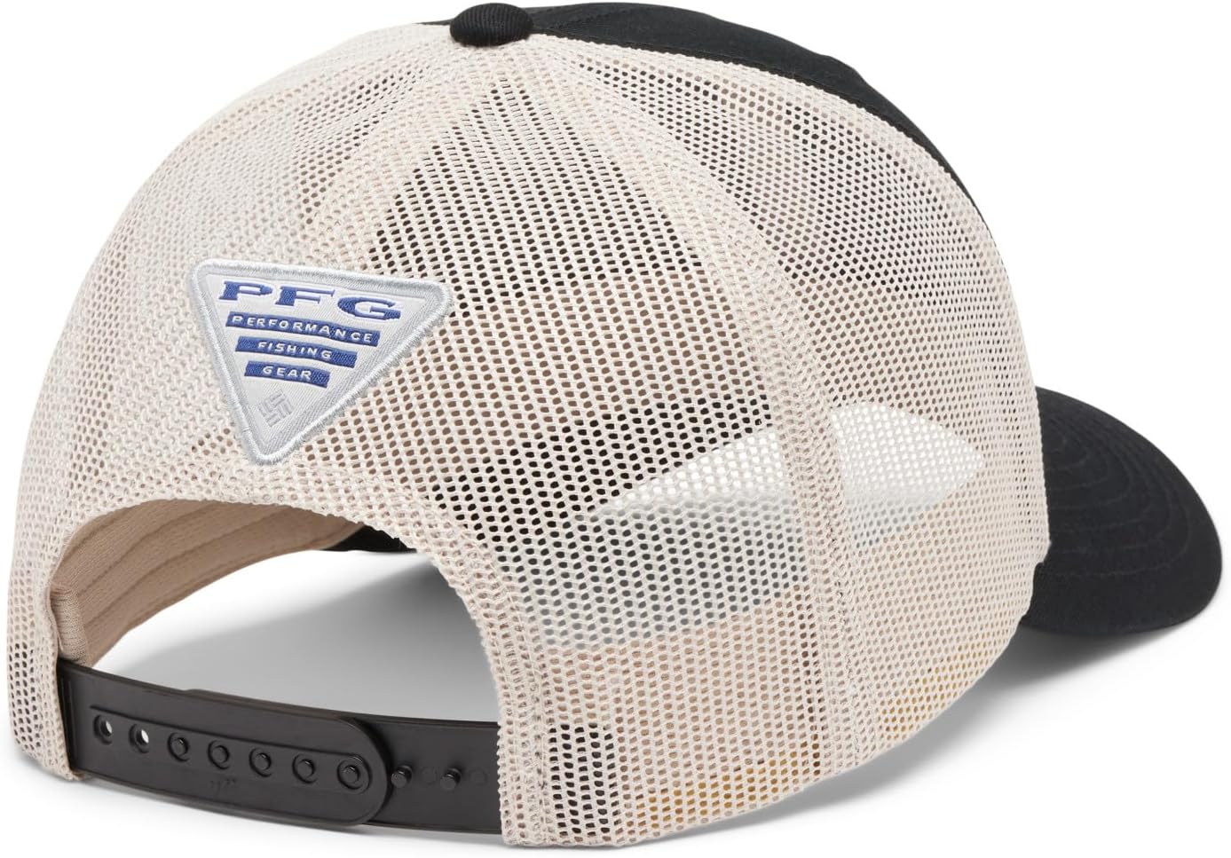 Columbia Unisex Unisex PFG Fish Flag Mesh Snap Back Hat, Black/Dark Stone, One Size - Image 2