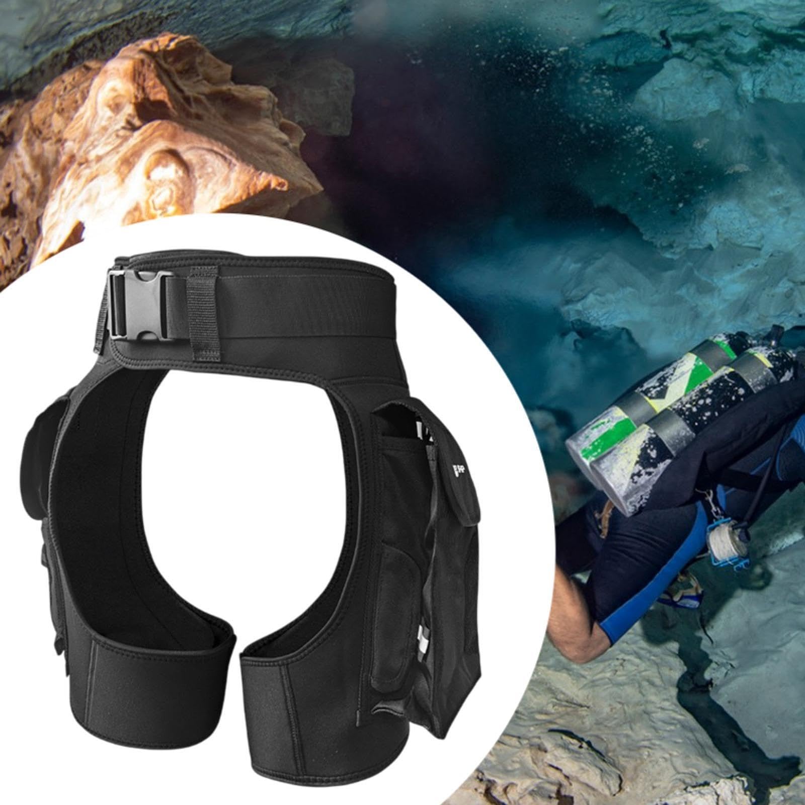 Shorts de Plongée en Néoprène 3 Mm avec Technologie à Sec Rapidement, Pantalon Court de Plongée avec Poches Latérales, Confortable et Résistant, pour Plongée, Snorkeling, Surf et Kayak