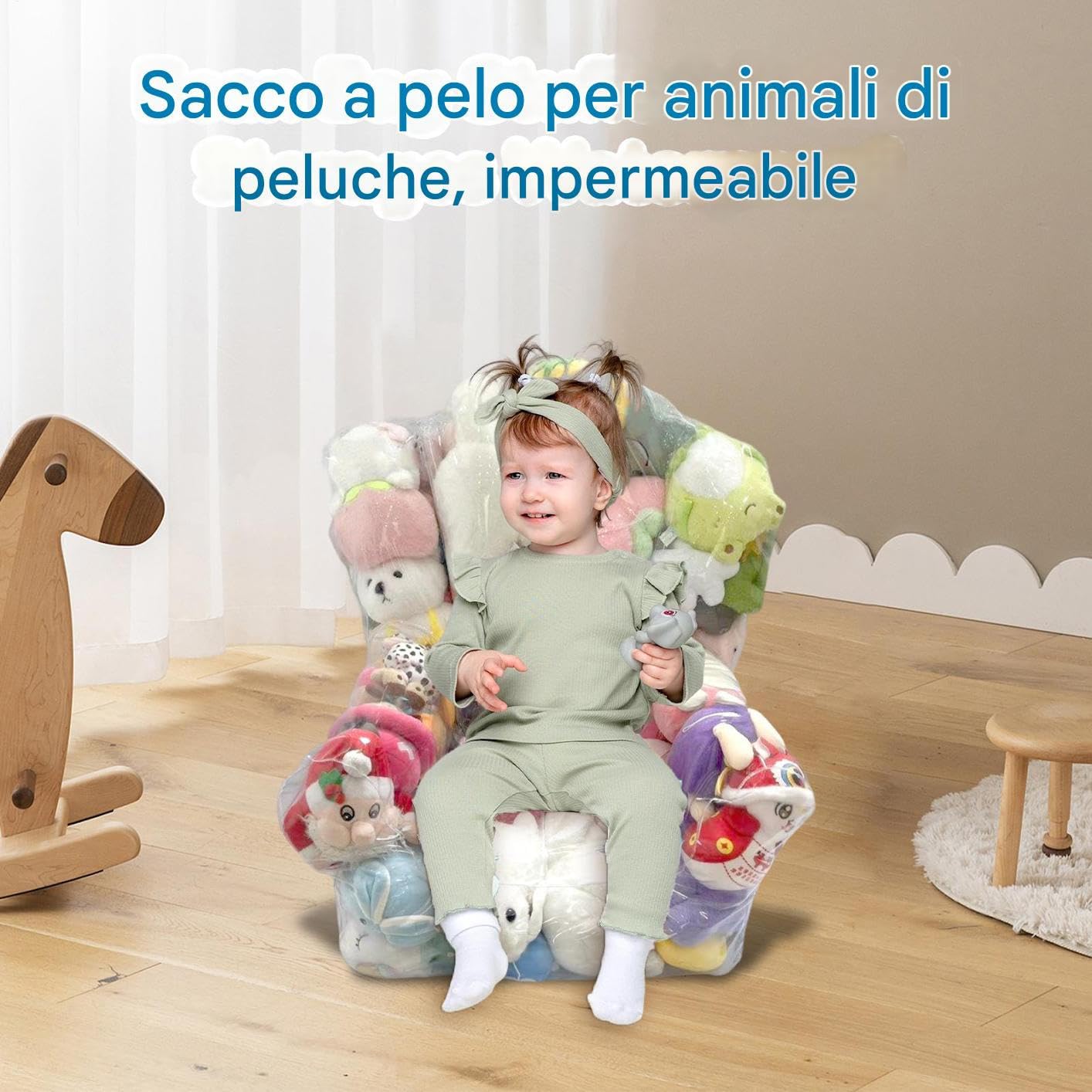 Sitzsack Kuscheltier Aufbewahrung Großer Ecksofa Platzsparender Organizer