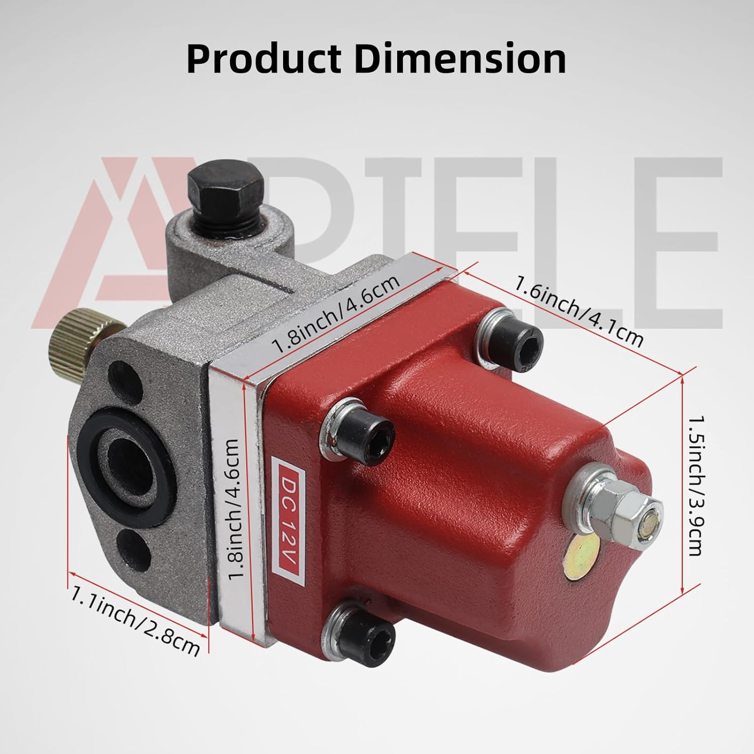 Fuel Shut Off Solenoid Valve 3035344 3054291 for Cummins NTA855 & N14 M11 K38 K50 PAI # 180208 12VDC
