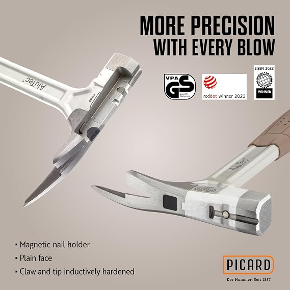 Picard - 26 Oz Carpenters' Roofing Hammer AluTec