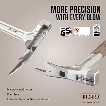Picard - 26 Oz Carpenters' Roofing Hammer AluTec