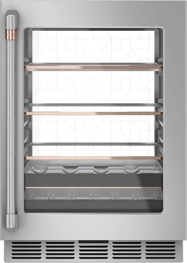Café CCP06BP2PS1 23 inch Stainless Steel Built-In Beverage Center With WiFi on Fridge.com