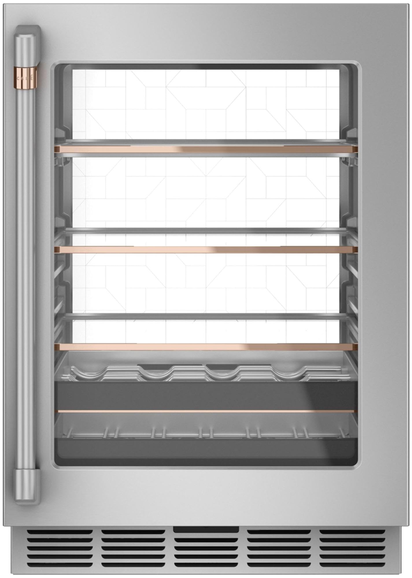 Café CCP06BP2PS1 23 inch Stainless Steel Built-In Beverage Center With WiFi
