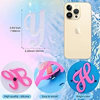 Vista 31 de Charms for Bogg Bag Letters Rubber Beach Bag Accessories for Tote Bags Bogg Bag with Alphabet Letters