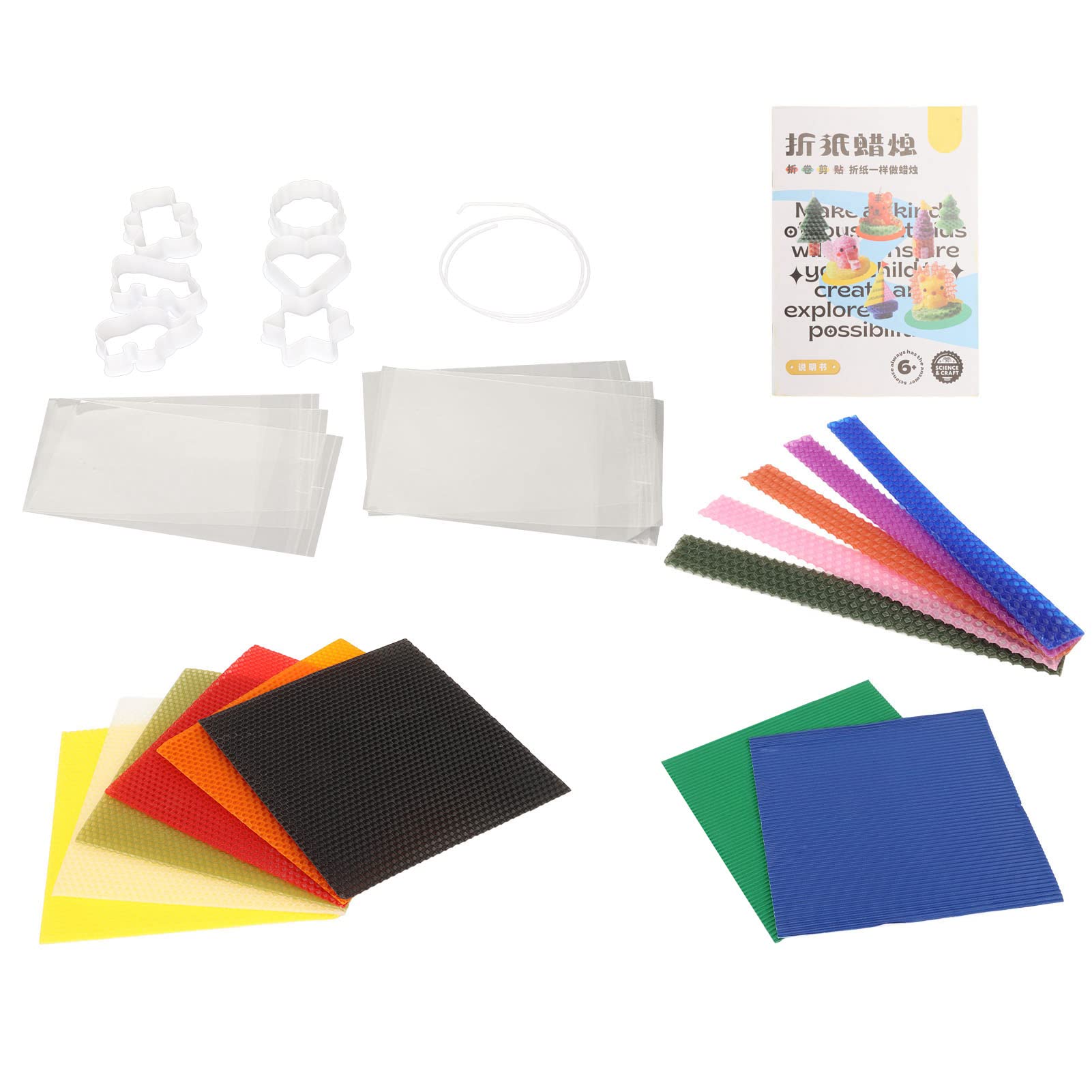 Fogli Cera D'Api 20x15 Cm - 100% Biologica, Per Candele Fai Da Te | Kit Artigianale, Apicoltura - Foto 11