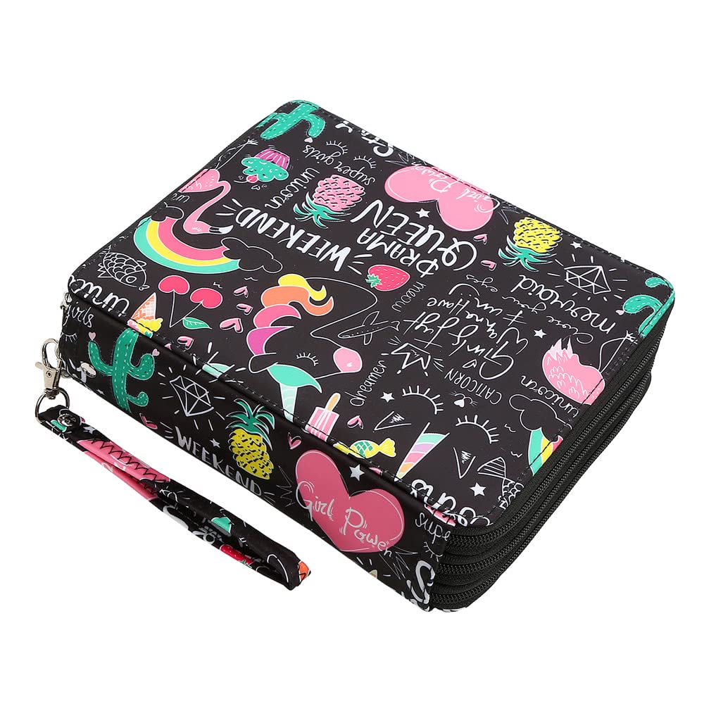 Lbxgap 124 Slots Pencil Case Organizer w/Removal Handle Strap — image 1