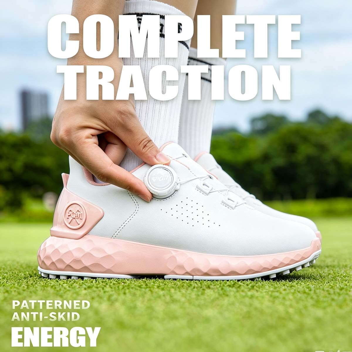 Zapatillas de Golf sin Tacos para Mujer Impermeables