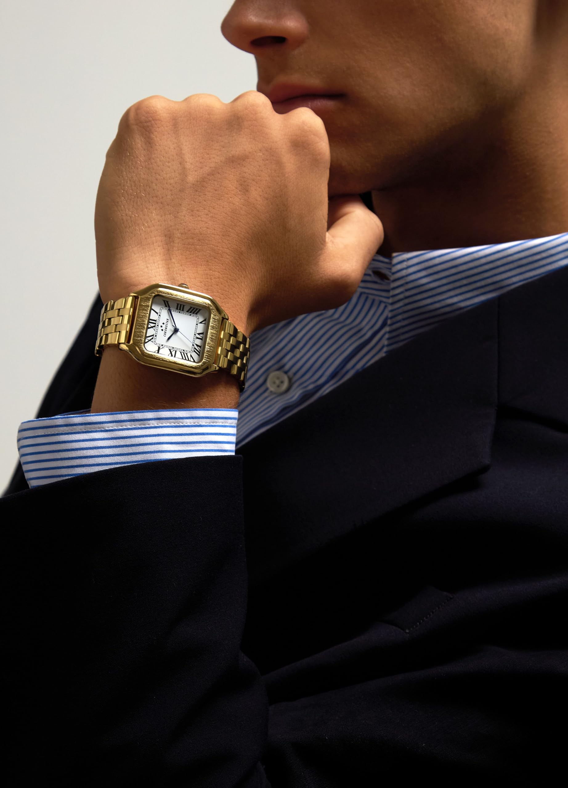 Force Montre Homme Seule Heure | Acier, Alliage de Zinc, Boîtier 35.00x42.00mm, R3753303001