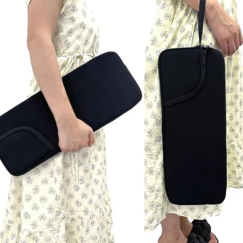 Miniatura 6 de Wanty Funda de neopreno con cremallera compatible con teclado inalámbrico iluminado avanzado MX Keyboardteclado inalámbrico iluminado artesanal