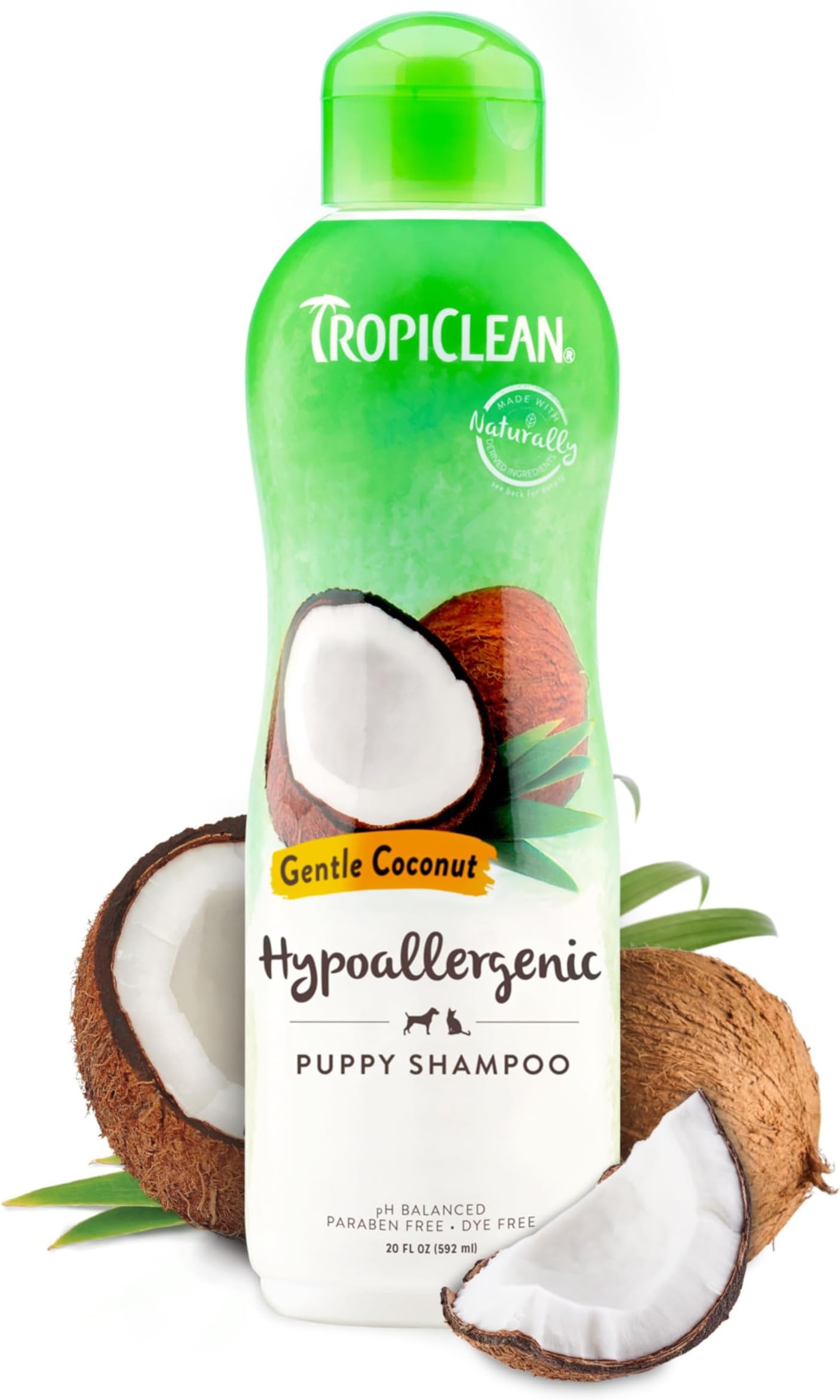 Tropiclean Gentle Shampoo, Coconut, 355 ml