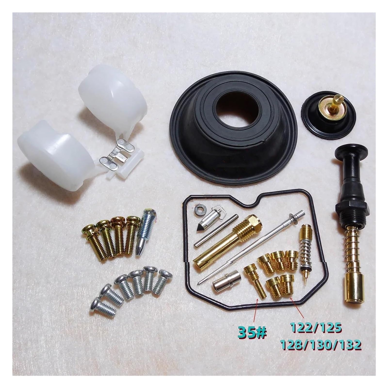 Moto Carburatore Kit per Kawasaki 1996-2007 per Versione KLX300 Riparazione E Ricostruzione del Carburatore per Moto con Kit A Membrana A Vuoto