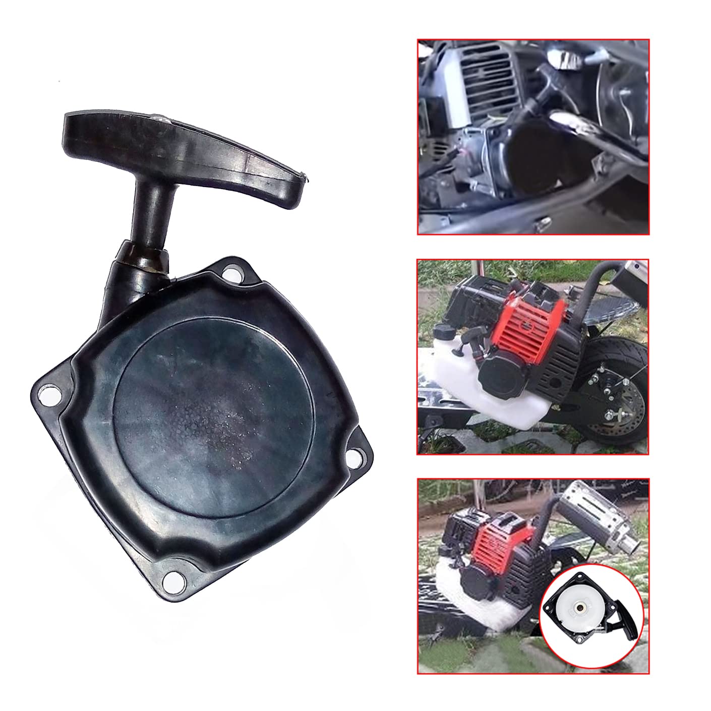 Lanceur De Démarrage Innovant Compatible Moteurs Classic Sprint - Kit Réparation Poulie Ressort 499901