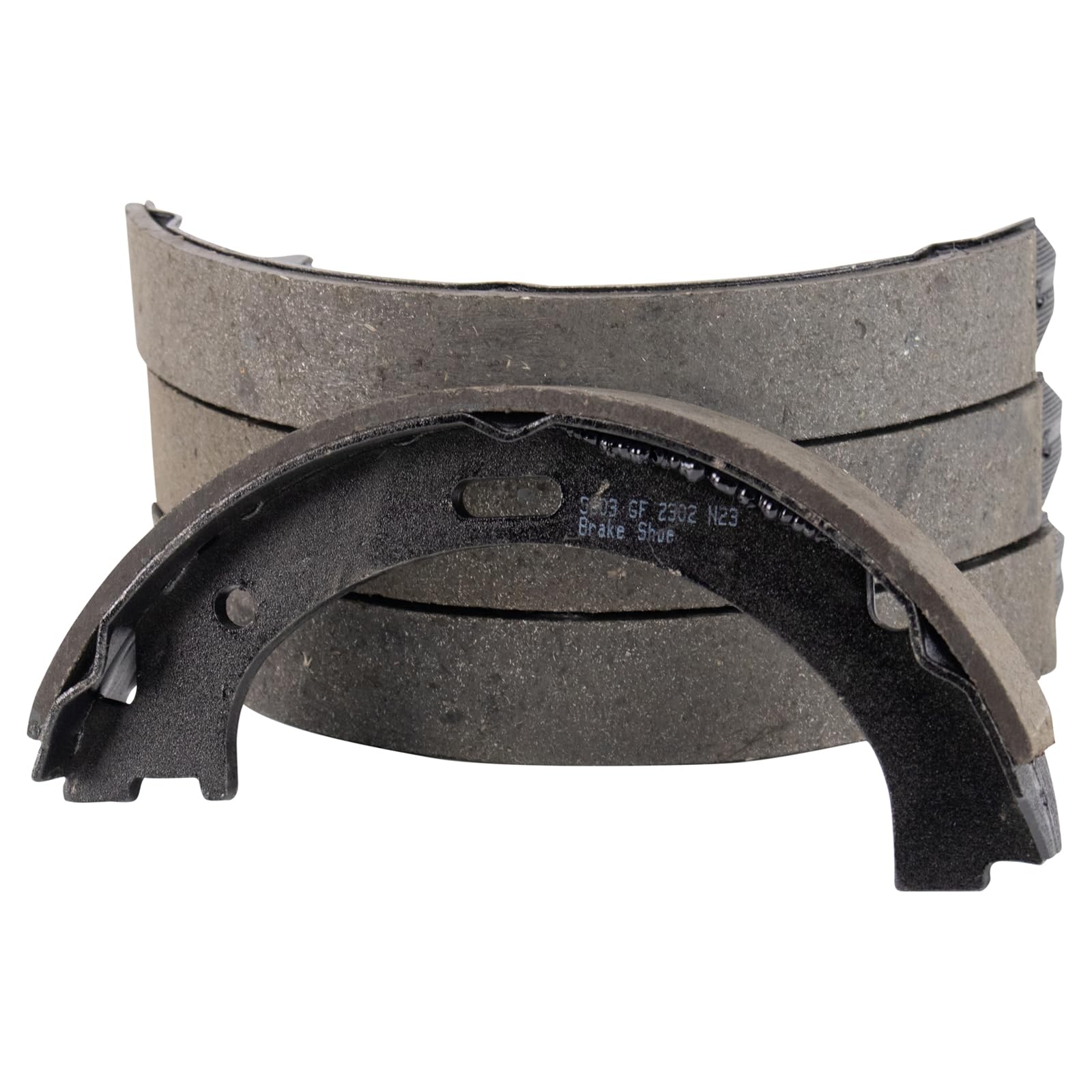 TRQ Rear Parking Brake Shoe Set