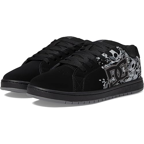 DC Men's Gaveler Skate Shoe, 7.5 Black