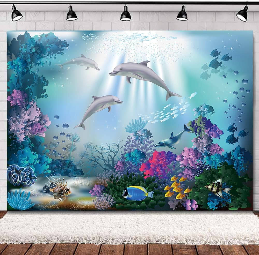MAQTT 7x5FT Polyester Under The Sea