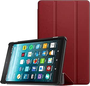 Allytech Case For All-New Amazon Fire HD 10.1 Tablet (7th Generation, 2017 Release) - Folio - View #8