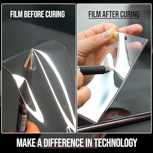 Miniatura 5 de Whitestone - Protector de pantalla de película UV GEN para Google Pixel 7 Pro, protector de pantalla de película dura con luz UV para Google Pixel 7