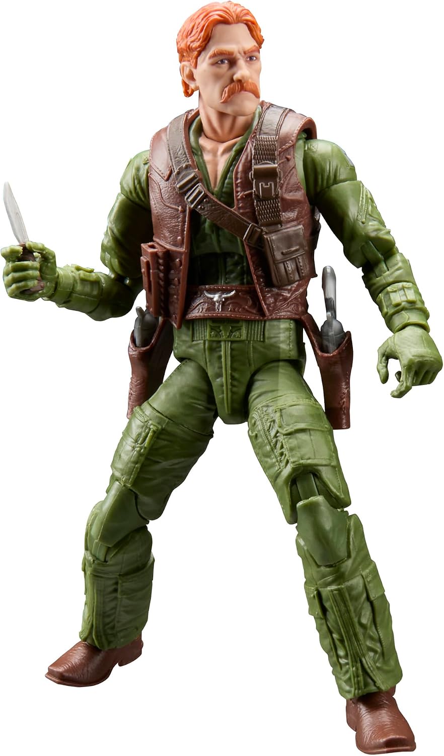 G.I. Joe Classified Series Retro Cardback William Wild Bill Hardy, Collectible 6 Inch Action Figure Set with 6 Accessories