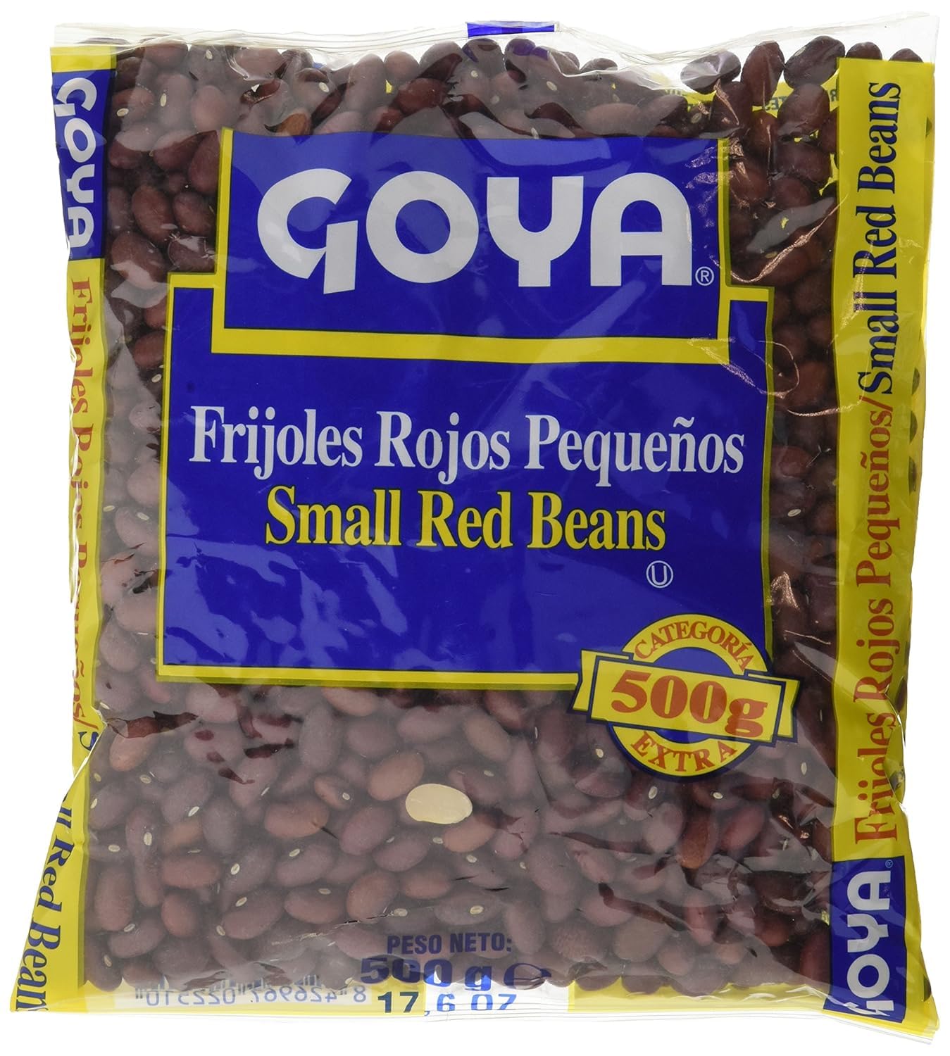 Goya Frijol Rojo Pequeño 18x500 gr, Fuente de Proteína Vegetal, Ideal para Sopas y Guisos