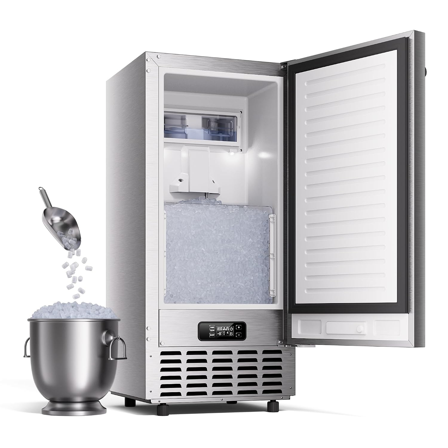 ecozy Undercounter Nugget Ice Maker