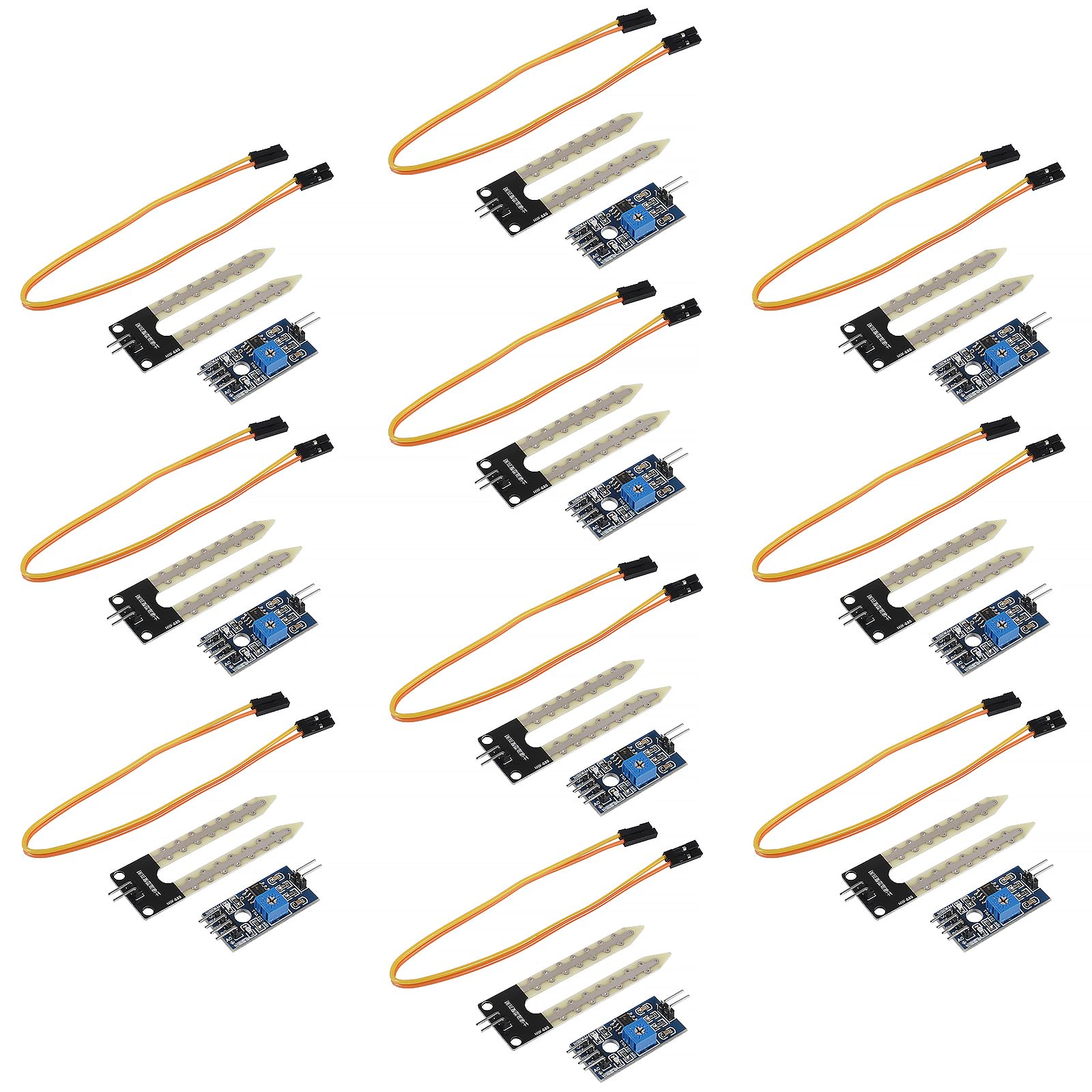 10pcs LM393 3.3V-5V Soil Moisture Detect Sensor Soil Moisture Sensor Soil Hygrometer Detection for Automatic Watering System Robot Smart car-picture-27
