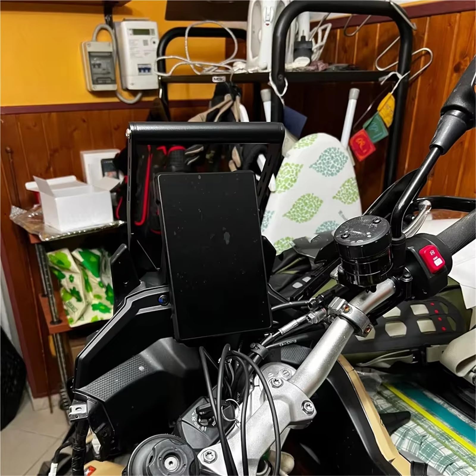 Soporte Moto para KOVE 800X para Adventure para COLOVE 800 para ADV para Rally para Pro Soporte Teléfono Motocicleta Navegación GPS Manillar Motocicleta NAVEGACION Soporte