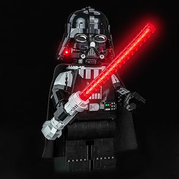 LED Light Kit for Lego 75461 Up-Scaled Darth Vader Minifigure - Custom Lights to Mount Compatible with this Model Model Not Included
